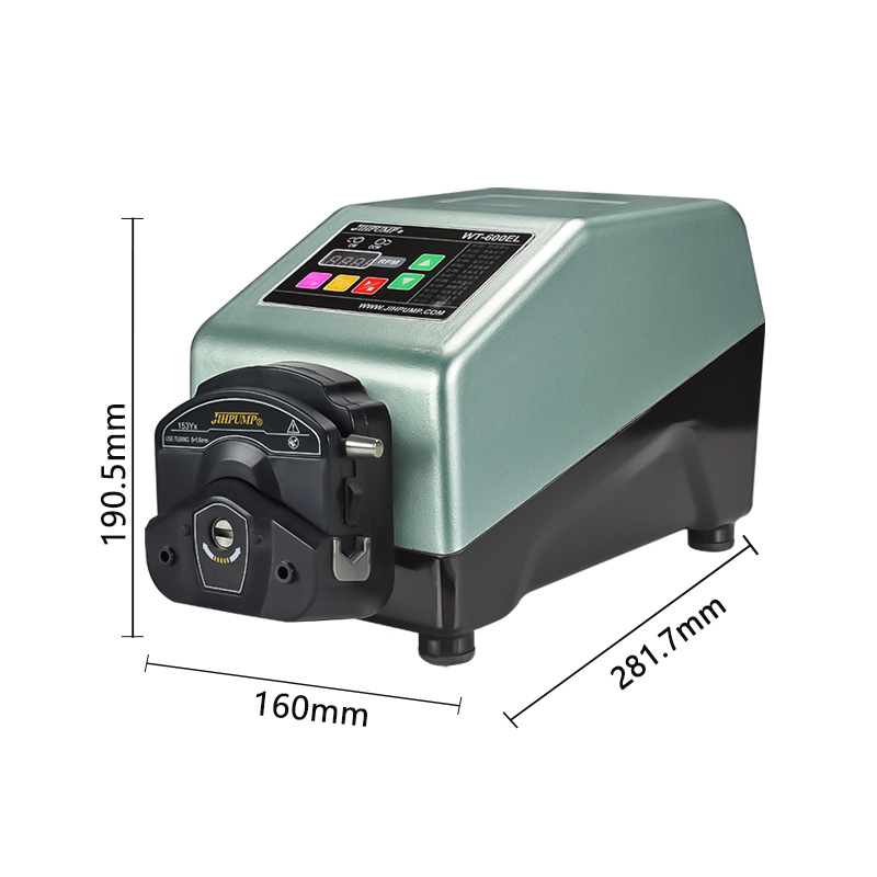 wt-600el high ip rating series peristaltic pump