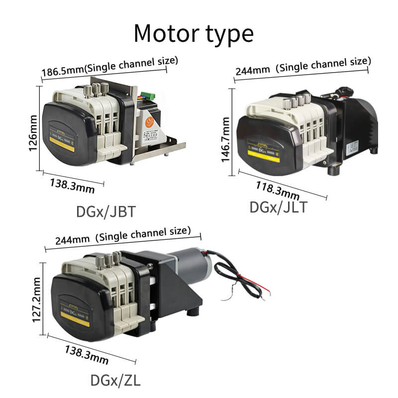 dgx easy mounting bracket oem peristaltic pump motor type