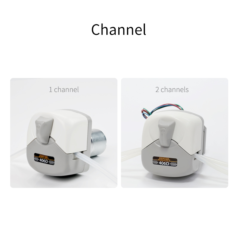 406d high end oem peristaltic pump channel