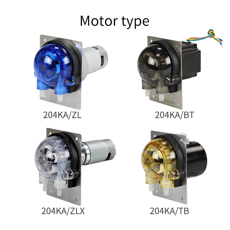 204ka quick mounting panel oem peristaltic pump motor type