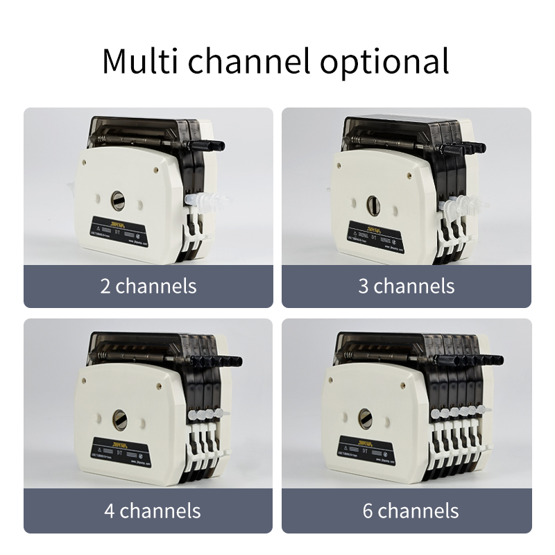 dt multi-channel easy load peristaltic pump head