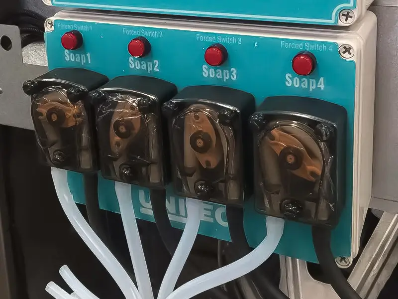 peristaltic pump in fully automatic washing machine