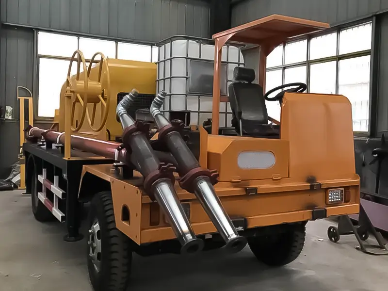 peristaltic pump in wet spraying machine