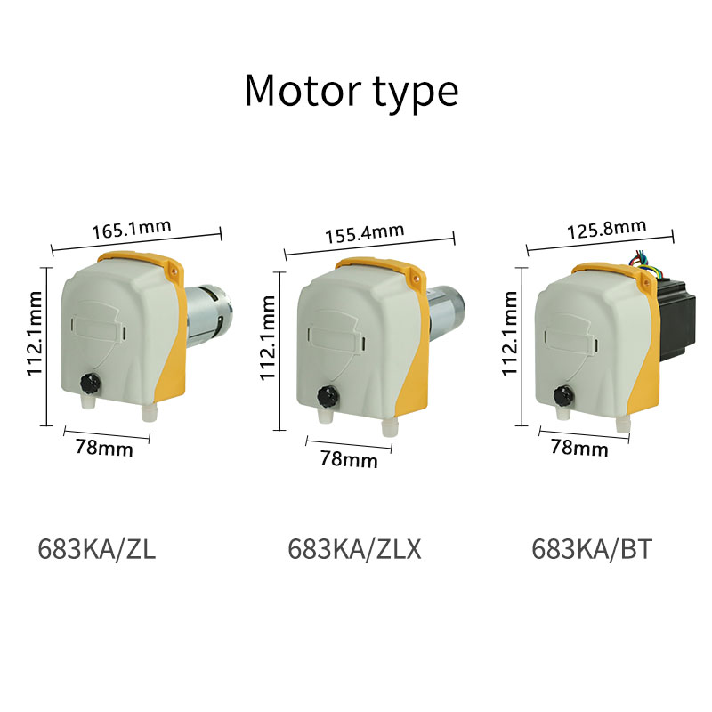 683ka peristaltic pump number of rollers
