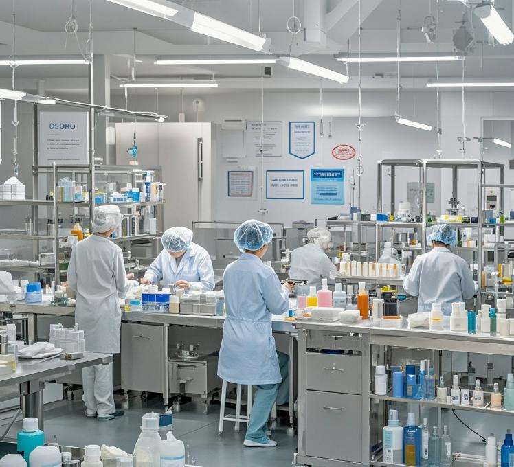 Cosmetic filling and processing