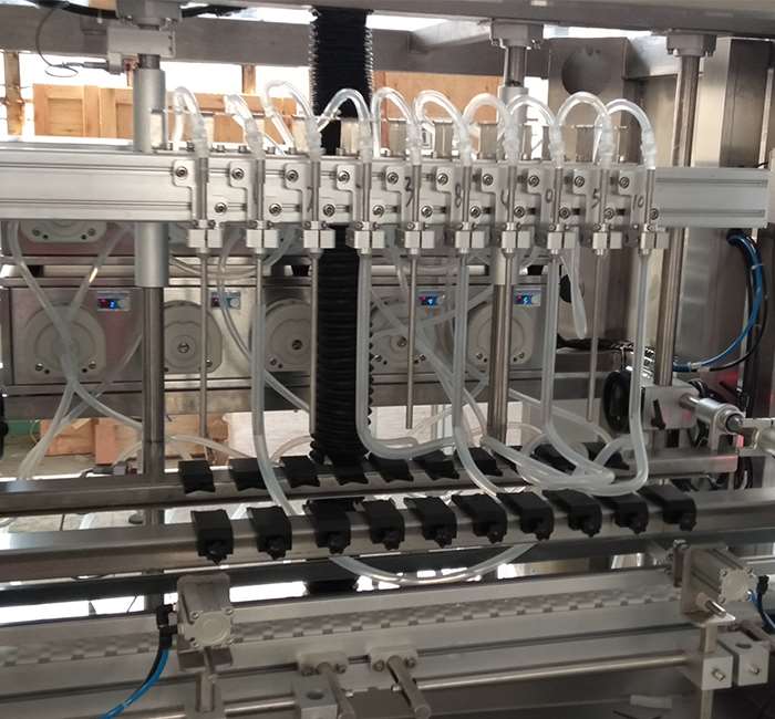 Cosmetic filling peristaltic pump
