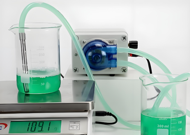 peristaltic pump suction lift