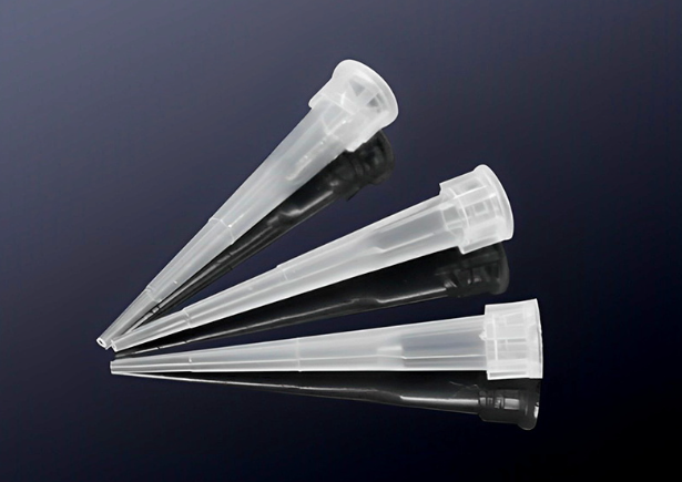 use micropipette tips to transfer small mounts of liquid