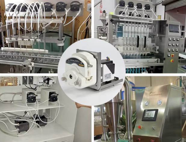 applications of peristaltic chemical metering pumps