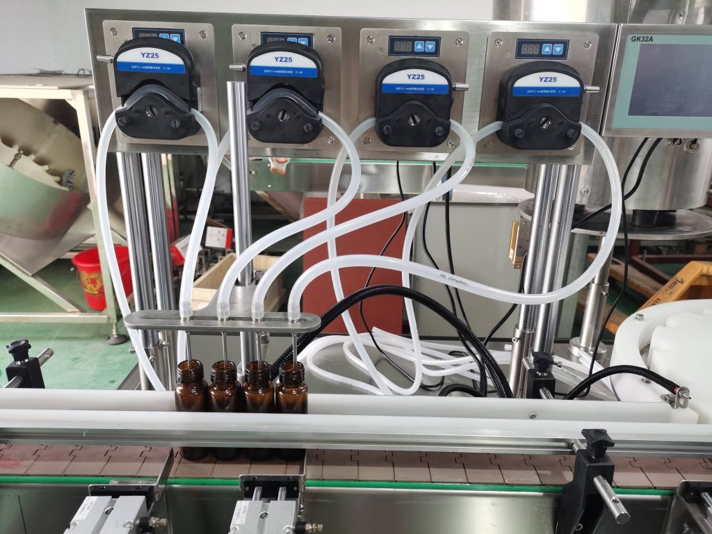 ISO 13485 & cGMP Compliant Peristaltic Pump Filling System for Pharmaceuticals