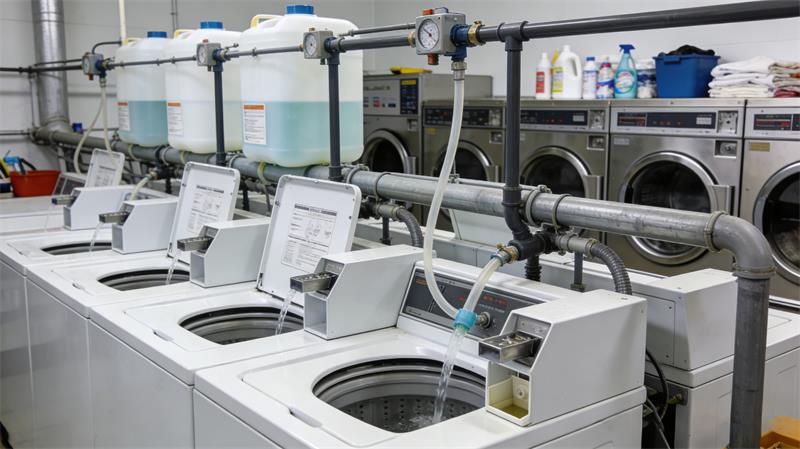 peristaltic pump in laundry application