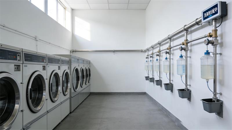 peristaltic pump in laundry dispensers