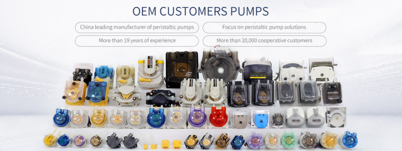 JIHPUMP diverse range of OEM peristaltic pump series for custom solutions(1)