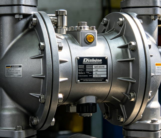 diaphragm pump for corrosive liquid transfer