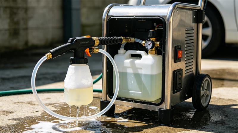 peristaltic pump advantages in car washing