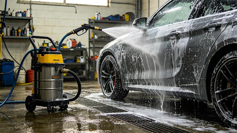 peristaltic pump used in car washing