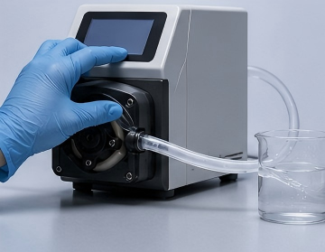 how to prime a peristaltic pump