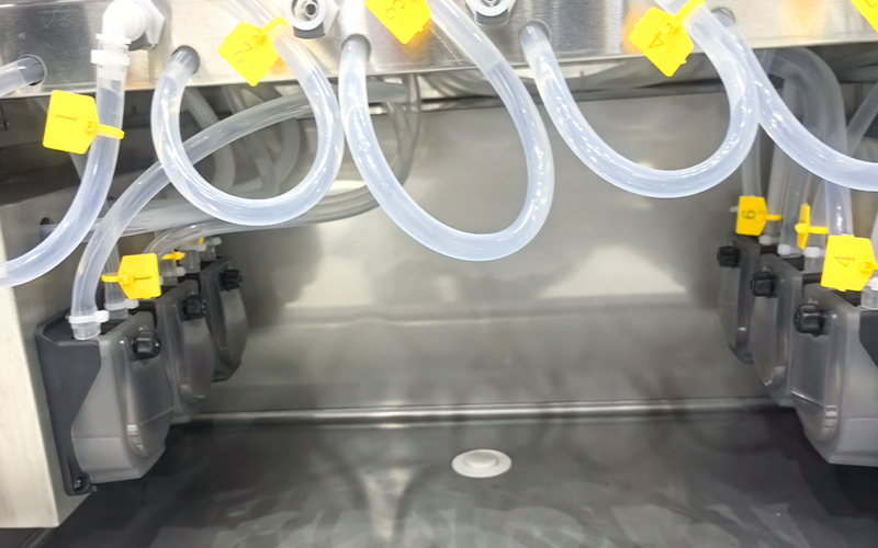 peristaltic pump in soup dispenser
