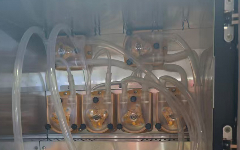 peristaltic pump used in soup dispenser